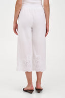 Women's Woven Capri Trousers