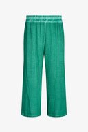 Women's Woven Capri Trousers