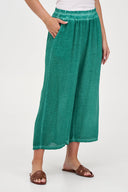 Women's Woven Capri Trousers