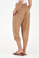 Women's Woven Capri Trousers