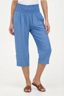 Women's Woven Capri Trousers