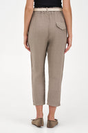 Women's Woven Capri Trousers