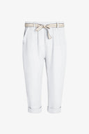 Women's Woven Capri Trousers