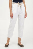 Women's Woven Capri Trousers
