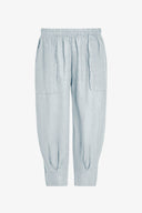 Women's Woven Capri Trousers