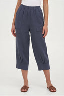 Women's Woven Capri Trousers