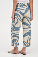 Women's Woven Capri Trousers