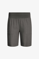 Women's Knit Woven Combo Shorts