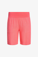 Women's Knit Woven Combo Shorts