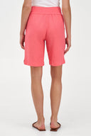 Women's Knit Woven Combo Shorts