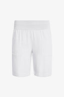 Women's Knit Woven Combo Shorts