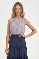 Women's Woven Sleeveless Top
