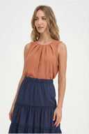 Women's Woven Sleeveless Top