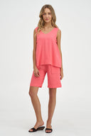 Women's Woven Sleeveless Top