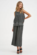 Women's Woven Sleeveless Top