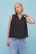 Women's Woven Top - Sleeveless