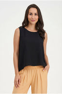 Women's Woven Sleeveless Top
