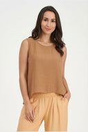 Women's Woven Sleeveless Top