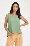 Women's Woven Sleeveless Top