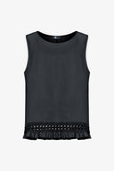 Women's Woven Sleeveless Top