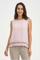 Women's Woven Sleeveless Top