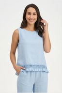 Women's Woven Sleeveless Top