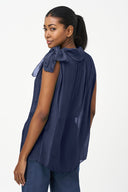 Women's Woven Sleeveless Top | M