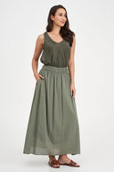 Women's Woven Sleeveless Top