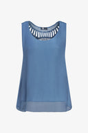 Women's Woven Sleeveless Top