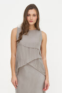 Women's Woven Top - Sleeveless
