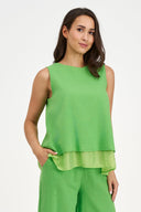 Women's Woven Sleeveless Top