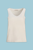 Women's Knit Top - Sleeveless