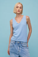 Women's Knit Top - Sleeveless