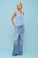 Women's Knit Top - Sleeveless