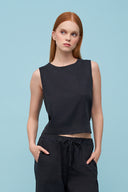 Women's Woven Top - Sleeveless