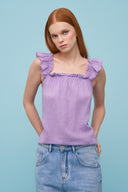 Women's Woven Top - Sleeveless
