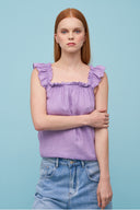 Women's Woven Top - Sleeveless