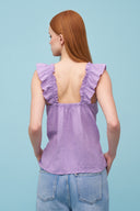 Women's Woven Top - Sleeveless