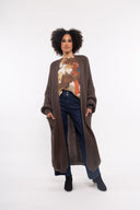 Women’s Knit Long Sleeve Cardigan. Composition: 100% Acrylic. 