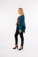 Women’s Knit 3/4 Sleeve Cardigan. Composition: 40% Polyamide, 35% Viscose and 25% Microfiber. 