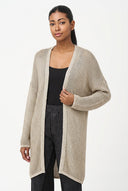 Women's Knit Cardigan with Long Sleeves