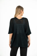 WOMEN'S KNIT CARDIGAN, WITH ELBOW LENGTH SLEEVES