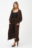 Women's Knit Open Cardigan | M