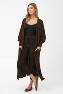 Women's Knit Open Cardigan | M