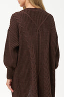 Women's Knit Open Cardigan | M