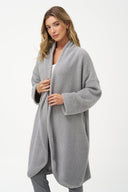 Women's Knit Long Sleeve Cardigan With A Shawl Collar | M