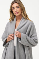 Women's Knit Long Sleeve Cardigan With A Shawl Collar | M