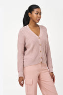 Women's Knit V-Neckline Cardigan | M