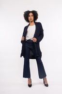 Women’s Knit Long Sleeve Cardigan. Composition: 50% Acrylic, 20% Polyamide, 10% Viscose, 10% Wool and 10% Mohair. 