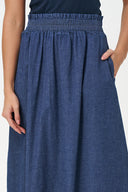 Women's Woven Pull-On A-Lined Skirt | M